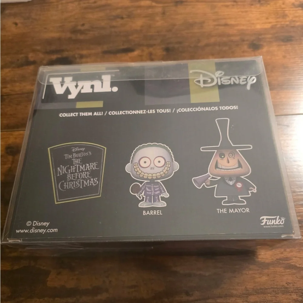 FUNKO VYNL: Nightmare Before Christmas - Mayor and Barrel NEW In Protector - Picture 2 of 4